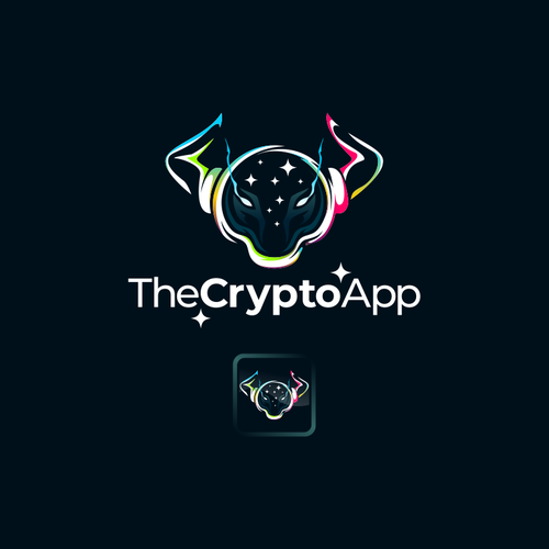 Design one of the worlds most popular crypto apps logo, ~1M active users! (TheCryptoApp) Design by .ARTic.