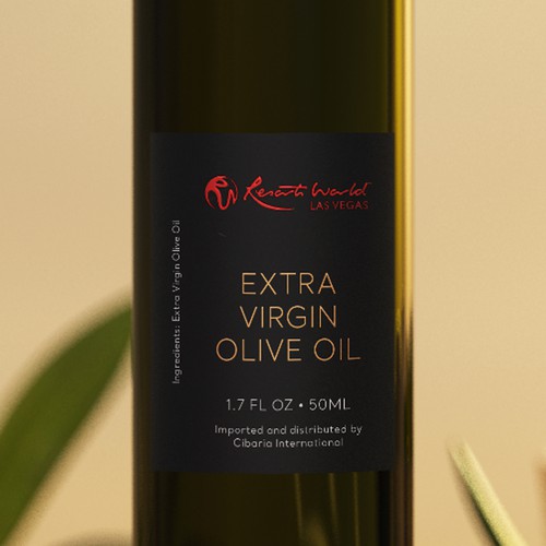 Design an Olive Oil label for sample size bottle Design by GraphiteStudios