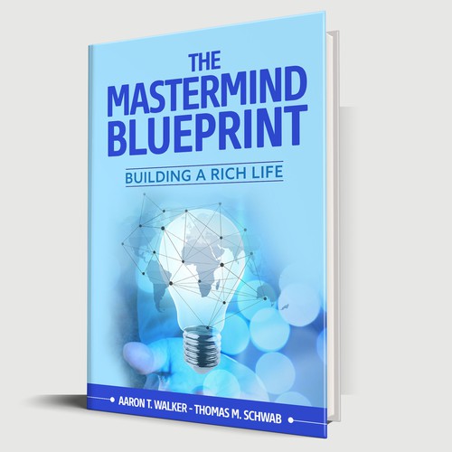 Book Cover: The Mastermind Blueprint Design by anisha umělec