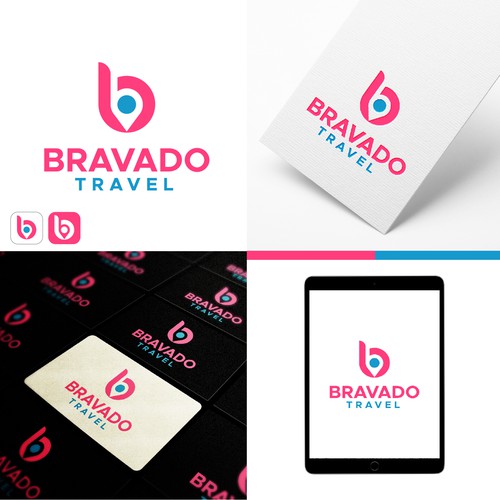 Design a logo for an online travel company Design by :Duo_bd™