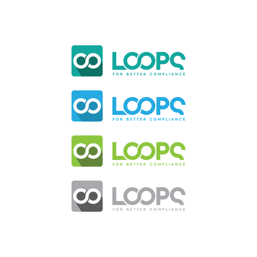 Loops – A logo for software that is meant to take off Diseño de peadaksa