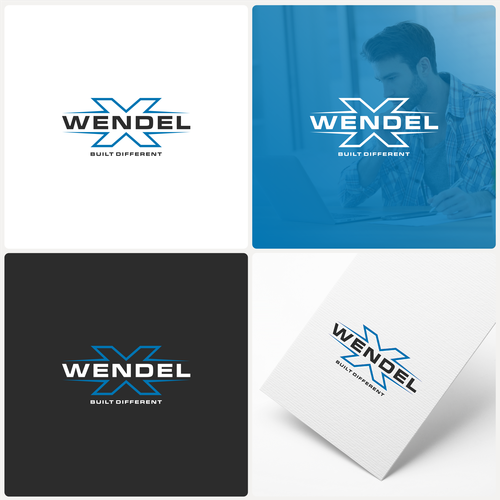 Luxury Logo Design for Wendel X — A Premium Construction Brand Built Different Design by golden_koi
