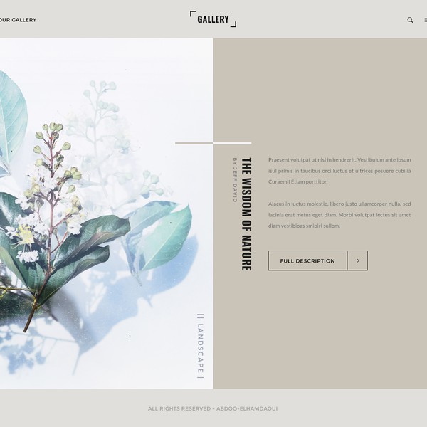 Gallery Creative Display Design