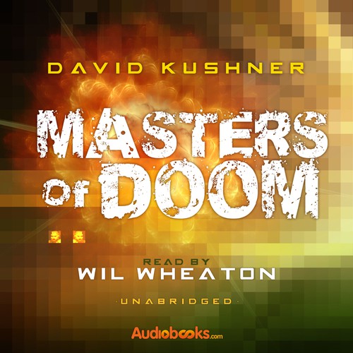 Design the "Masters of Doom" book cover for Audiobooks.com Design por heatherita