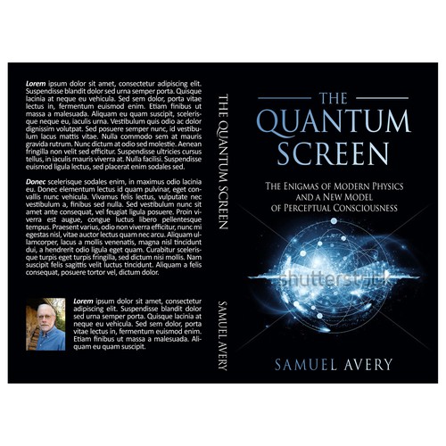 Book Cover: Quantum Physics & Consciousenss Réalisé par ink.sharia