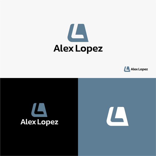 Modern personal branding logo Design by Black-Pepper