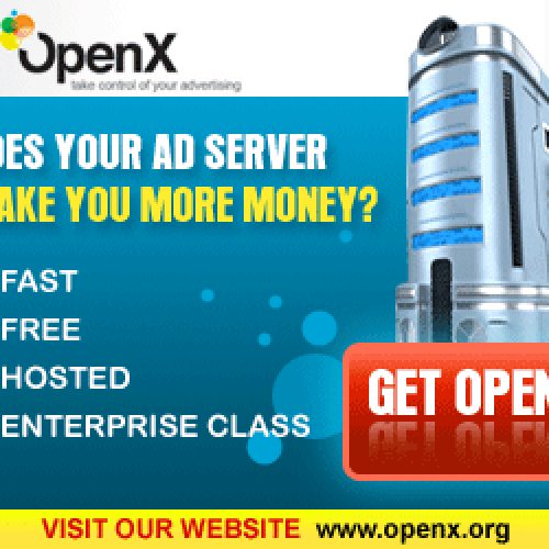 Banner Ad for OpenX Hosted Ad Server デザイン by Custom Logo Graphic