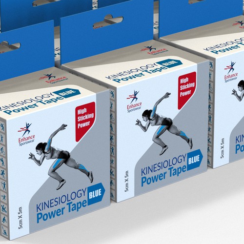 Design a Sports Tape Package Label - Quick turnaround Design by russell.the.ice