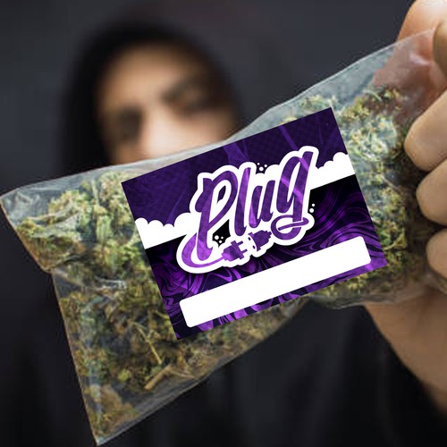 Design an urban looking label for a cannabis street brand that specializes in bulk flower sales Design by RED DOT