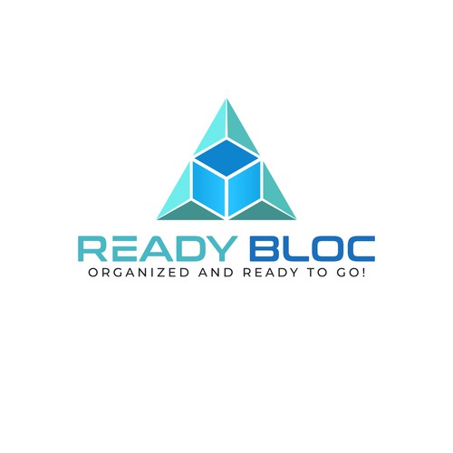 A "block" logo that is "ready" to go at the shot of the starters gun! Design by Midas™ Studio`s