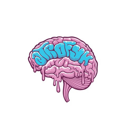 Diseño de Help me melt brains with a logo representing my internet persona de SPECULATOR