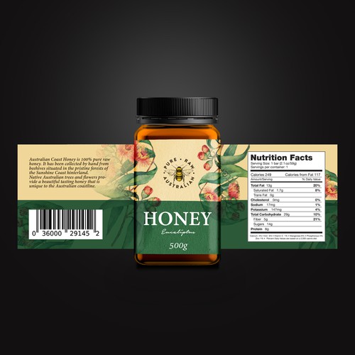 Australian Honey Jar Design von Miliauskasmarius