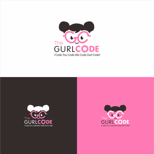 Ultimately the Cutest Dopest Techiest Logo & Website for Girls!!! Design by Grad™