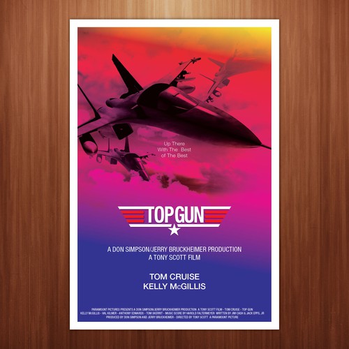 Create your own ‘80s-inspired movie poster! Design by ikiyubara