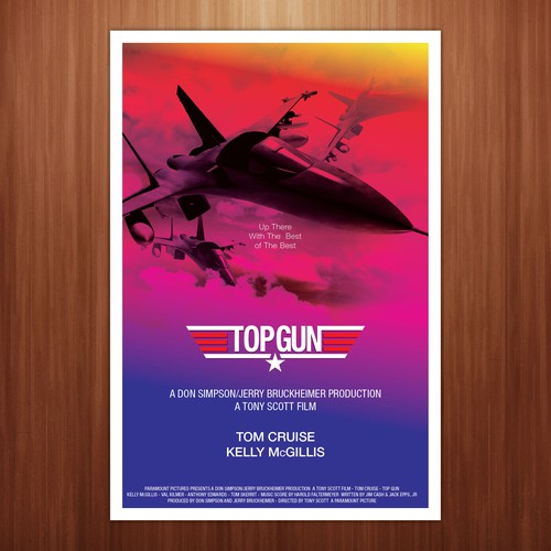 Create your own ‘80s-inspired movie poster! Diseño de ikiyubara