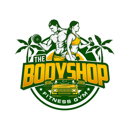 The Body Shop, St. Croix USVI Design by Grapìkal