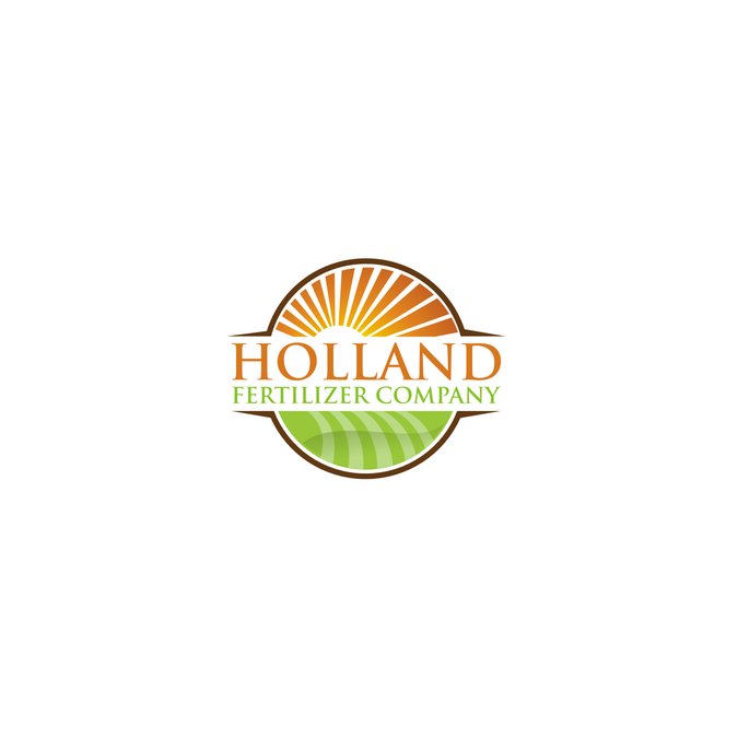 Design a simple, clean logo for Holland Fertilizer Company. Logo