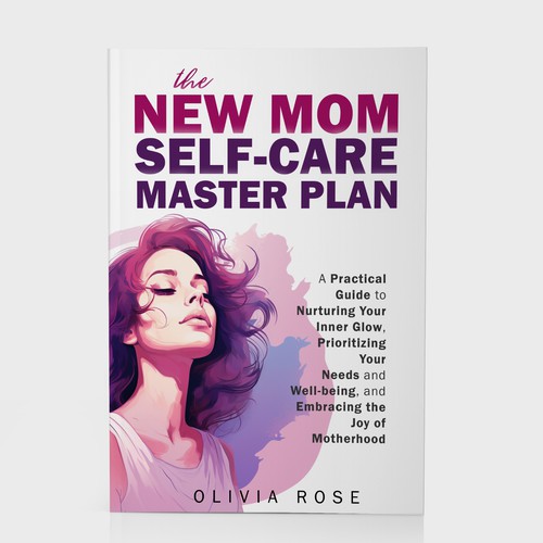 Self-care for New Moms book cover Design by Laslo Vanger