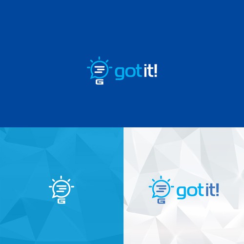 Logo design for "got it!", a top 10 app in App Store! Design by design_13  ©