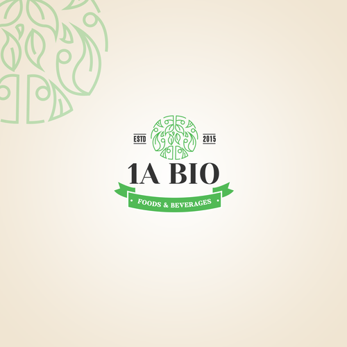 "1A Bio Likör" ganador Diseño de logotipo por STEV Design