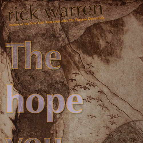 Design Rick Warren's New Book Cover Diseño de pcNielsen