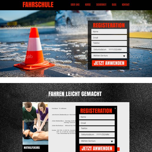 WordPress theme design contest entry by DezignManiac