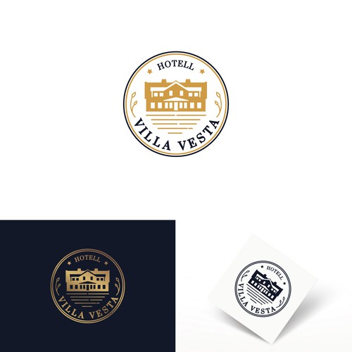 Hotell Logo in Classic Style, for a Small Hotell in a Small Town. (See references) Design by PXRon