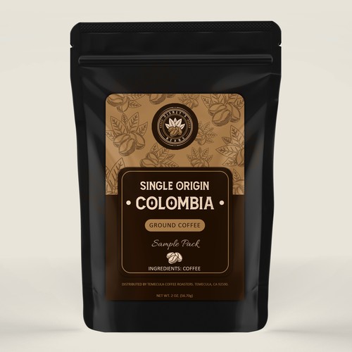 Disney's Beans First custom ground coffee product label-ontwerp door Radmilica