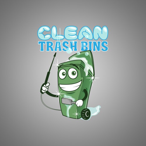 logo for Clean Trash Bins Design by Daniel / Kreatank