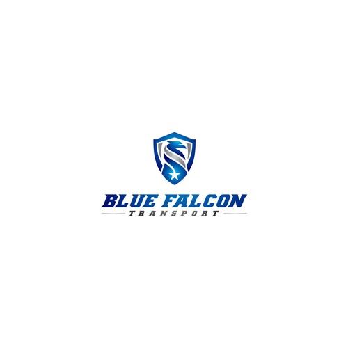 Designs | Design a powerful professional logo for Blue Falcon Transport ...