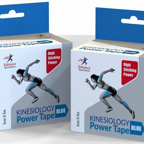 Design a Sports Tape Package Label - Quick turnaround Design by russell.the.ice