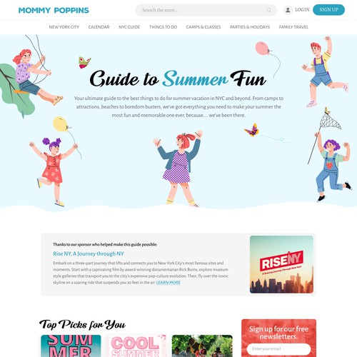 Guide Page for Leading Travel and Culture Website Design by ⚡️unbox.style⚡️