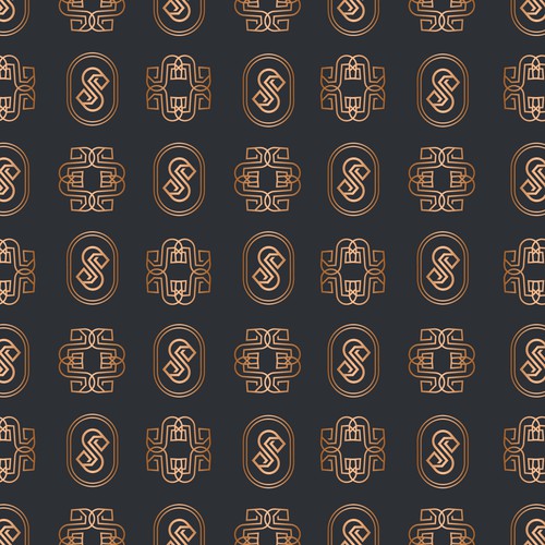 Luxury Brand Pattern for various uses Design von jullyromas
