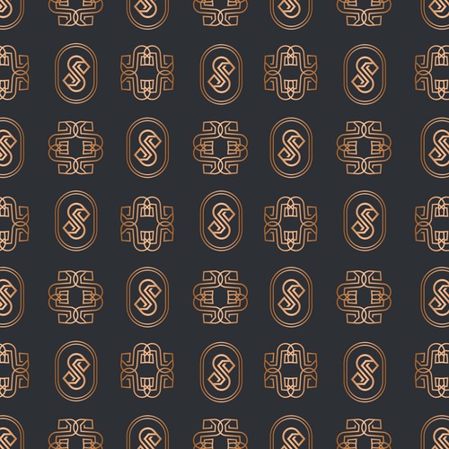 Diseño de Luxury Brand Pattern for various uses de jullyromas