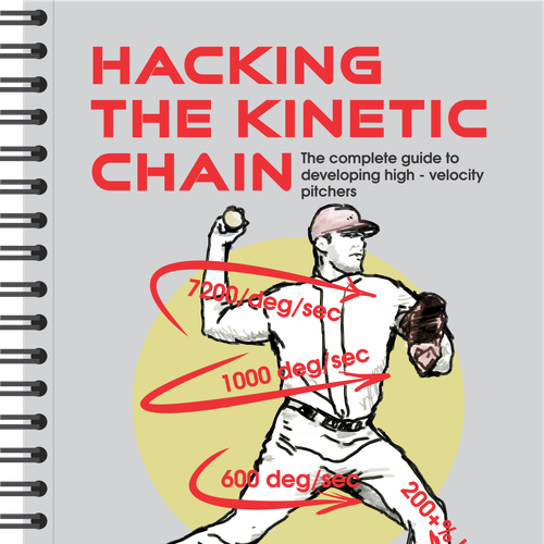 Create a Book Cover for a Baseball Pitching Velocity Book! Design by Orbovic