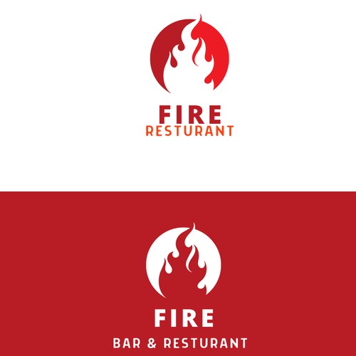 Fire 🔥 Restaurant logo contest Design by X-MEDIA