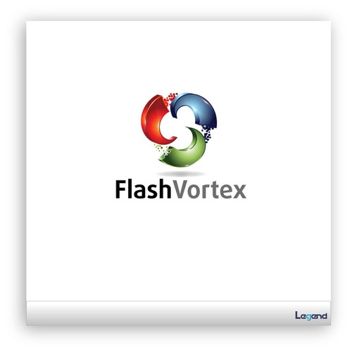 FlashVortex.com logo Design by Legendlogo