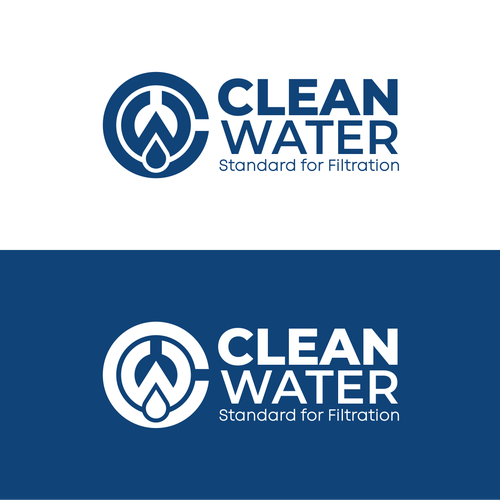 Simple Clean Logo for Water Filtration Company Design by putriyono