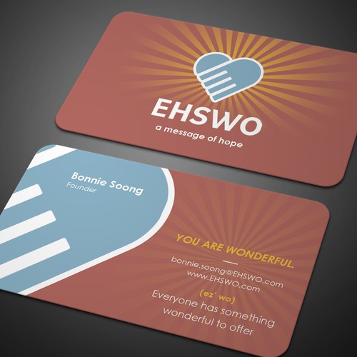 A Cool, Fun Business Card That's Not Really A Business Card - Have fun with this!!!  EHSWO.com Design by CurveSky™ ☑️