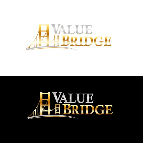 logo for Value Bridge Design by Scart-design