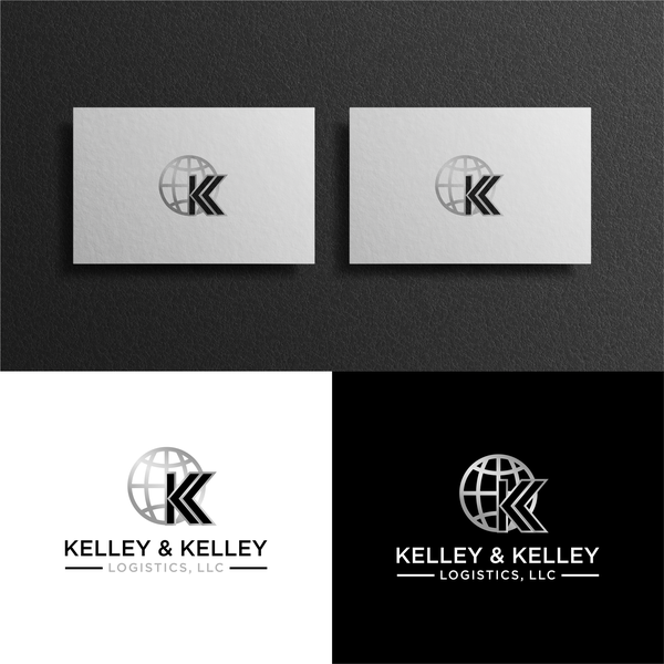 Design by Ikan Mas Design titled "Logo and Business Card Design for Logistics Delivery Company Which's Name "Kelley and Kelley Logistics""