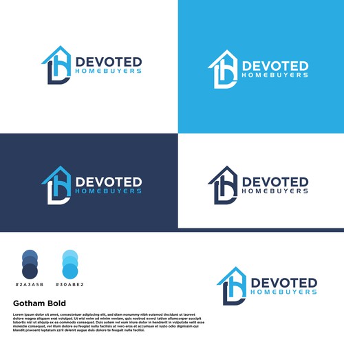 Devoted Homebuyers Logo Design by Spider0421