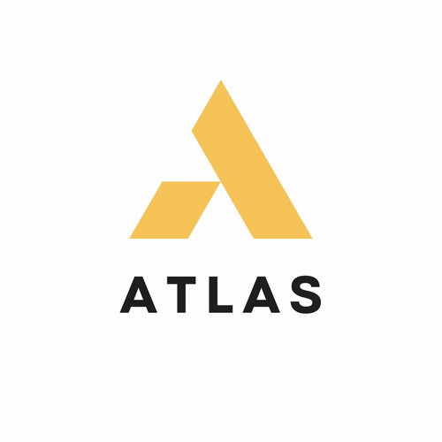 Abstract logo for crypto project Design by atlashour