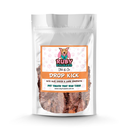 Ruby Rhubarb new product Labels Design by interaksi