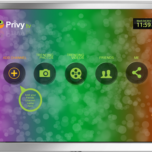 Privy TV Personal Channel Design by activii