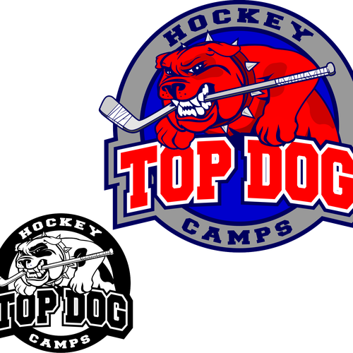 logo for Top Dog Hockey Diseño de BennyT