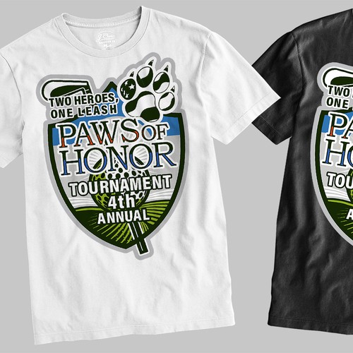 4th Annual Golf Tournament shirt design Design réalisé par SORENKOgraph