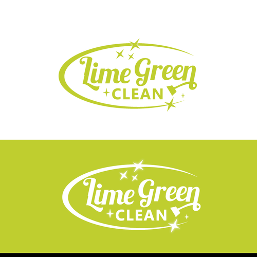 Lime Green Clean Logo and Branding Design by SilverPen Designs