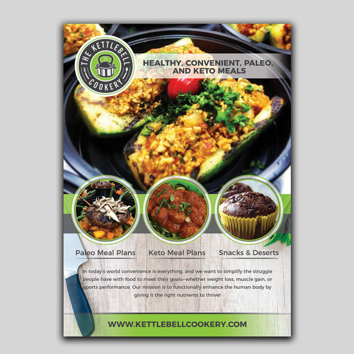 Meal Prep Service Flyer/Poster Postcard, flyer or print contest