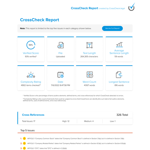 Crisp Report Page to Showcase Our Analytics Output Design by Technology Wisdom